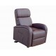 Cadeirão relax elétrico c/massagem Viena 'Castanho' (Recondicionado)