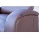 Cadeirão relax elétrico c/massagem Viena 'Castanho' (Recondicionado)