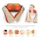 Massajador Shiatsu 3D com Infravermelhos Termoterapia